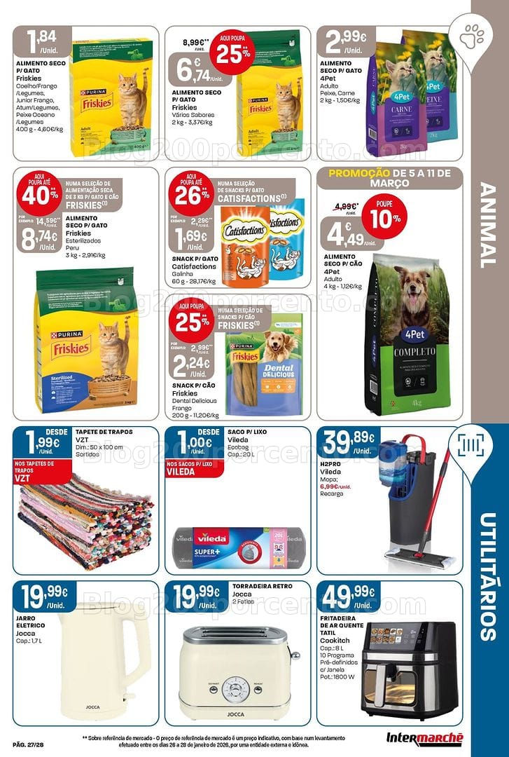 Antevisão Folheto INTERMARCHÉ Contact Promoções de 5 a 11 março