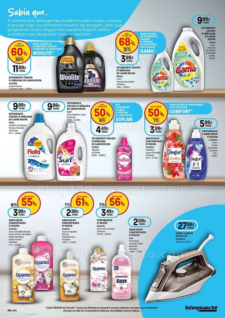 Antevisão Folheto INTERMARCHÉ Especial Limpeza Promoções de 5 a 18 março