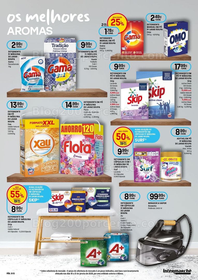 Antevisão Folheto INTERMARCHÉ Especial Limpeza Promoções de 5 a 18 março
