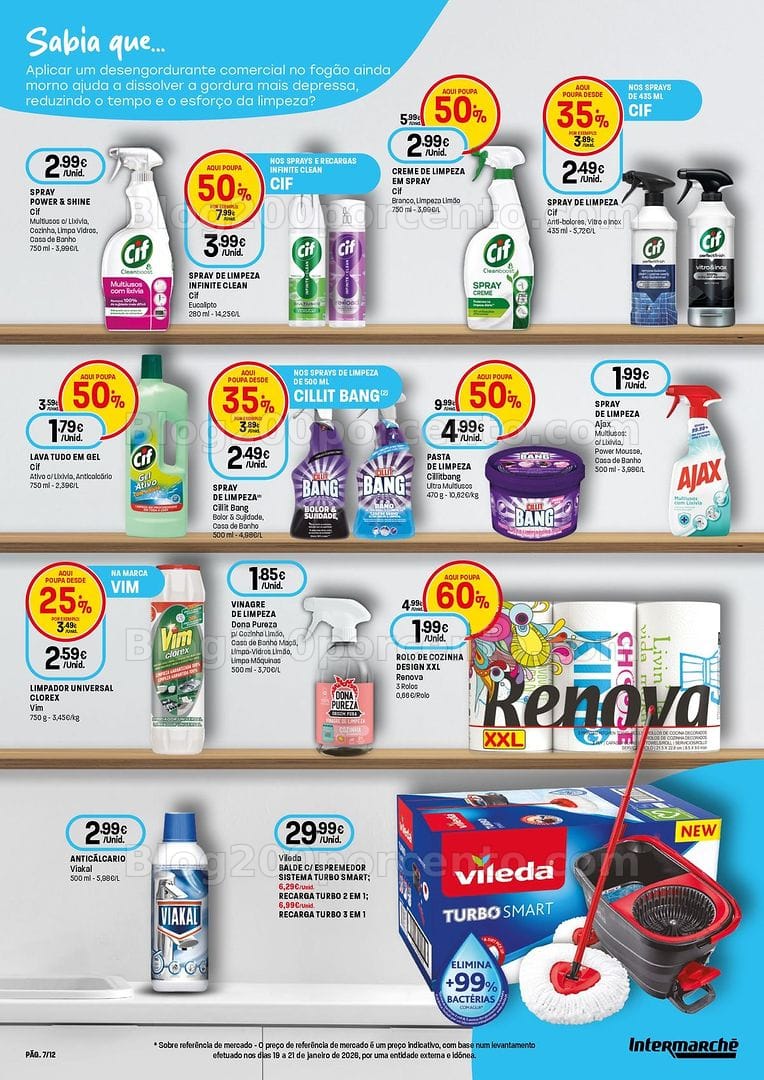 Antevisão Folheto INTERMARCHÉ Especial Limpeza Promoções de 5 a 18 março