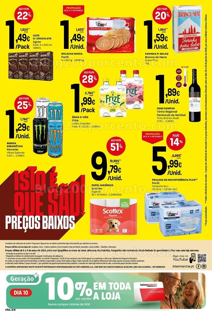 Antevisão Folheto INTERMARCHÉ Mini Promoções de 5 a 11 março
