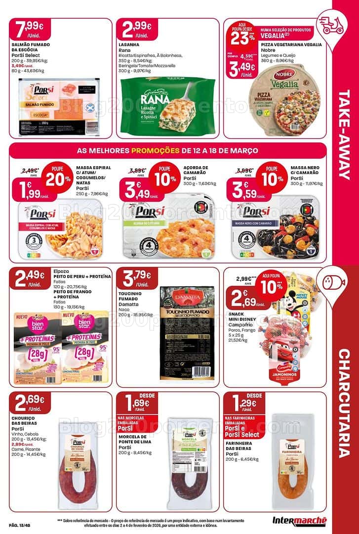 Antevisão Folheto INTERMARCHÉ Super Promoções de 12 a 18 março