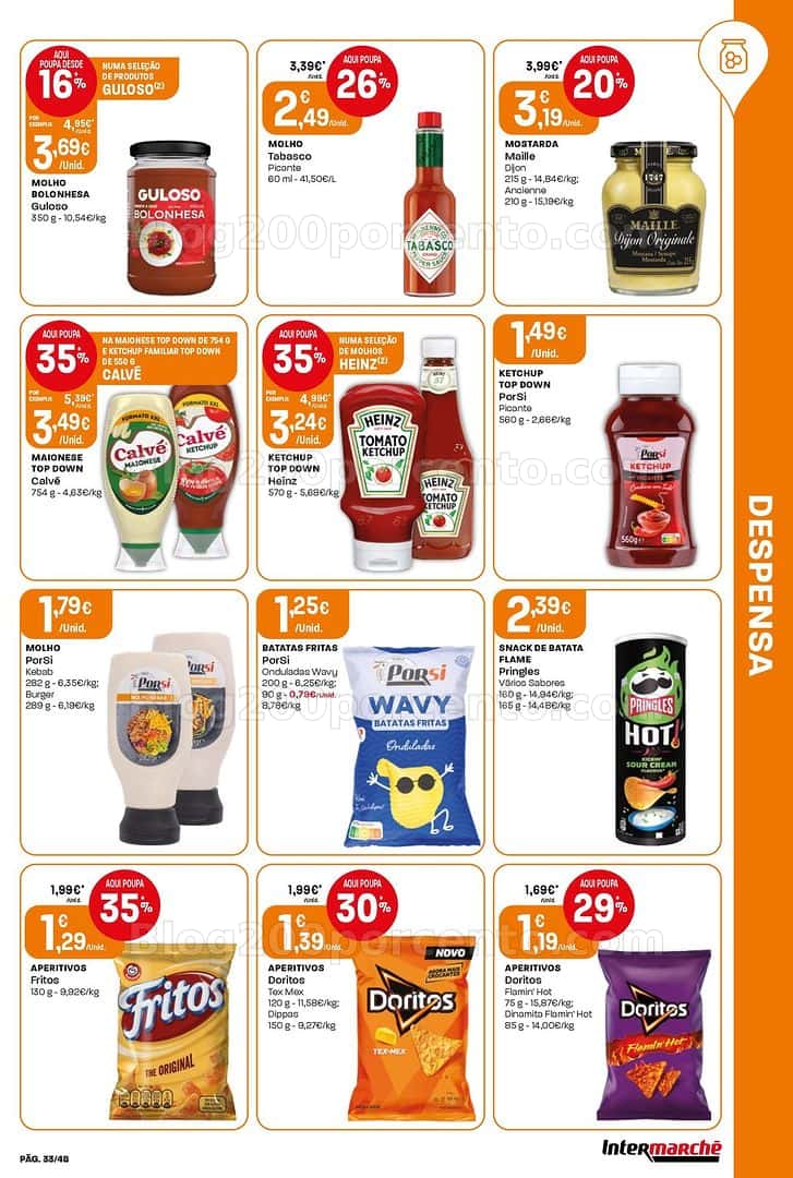 Antevisão Folheto INTERMARCHÉ Super Promoções de 12 a 18 março