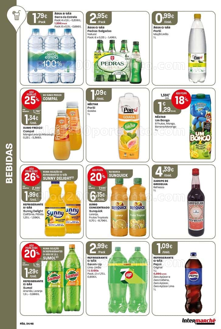 Antevisão Folheto INTERMARCHÉ Super Promoções de 12 a 18 março