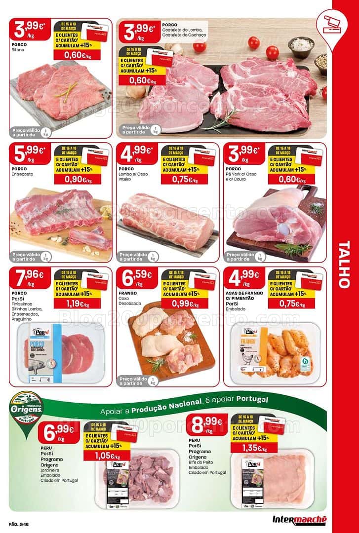 Antevisão Folheto INTERMARCHÉ Super Promoções de 12 a 18 março