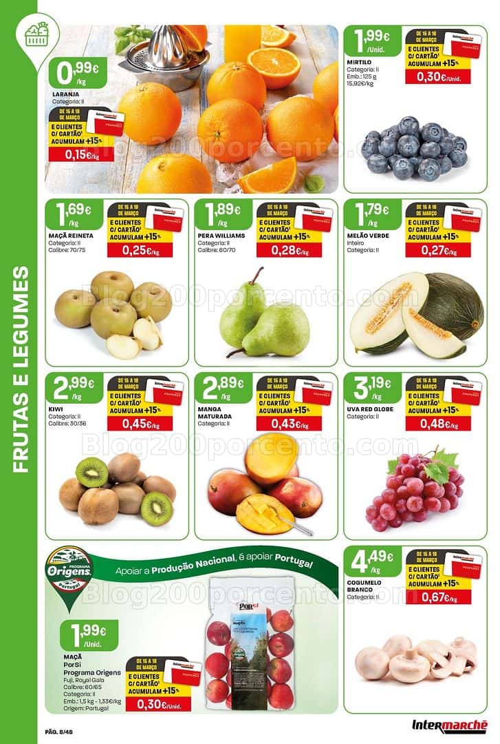 Antevisão Folheto INTERMARCHÉ Super Promoções de 12 a 18 março