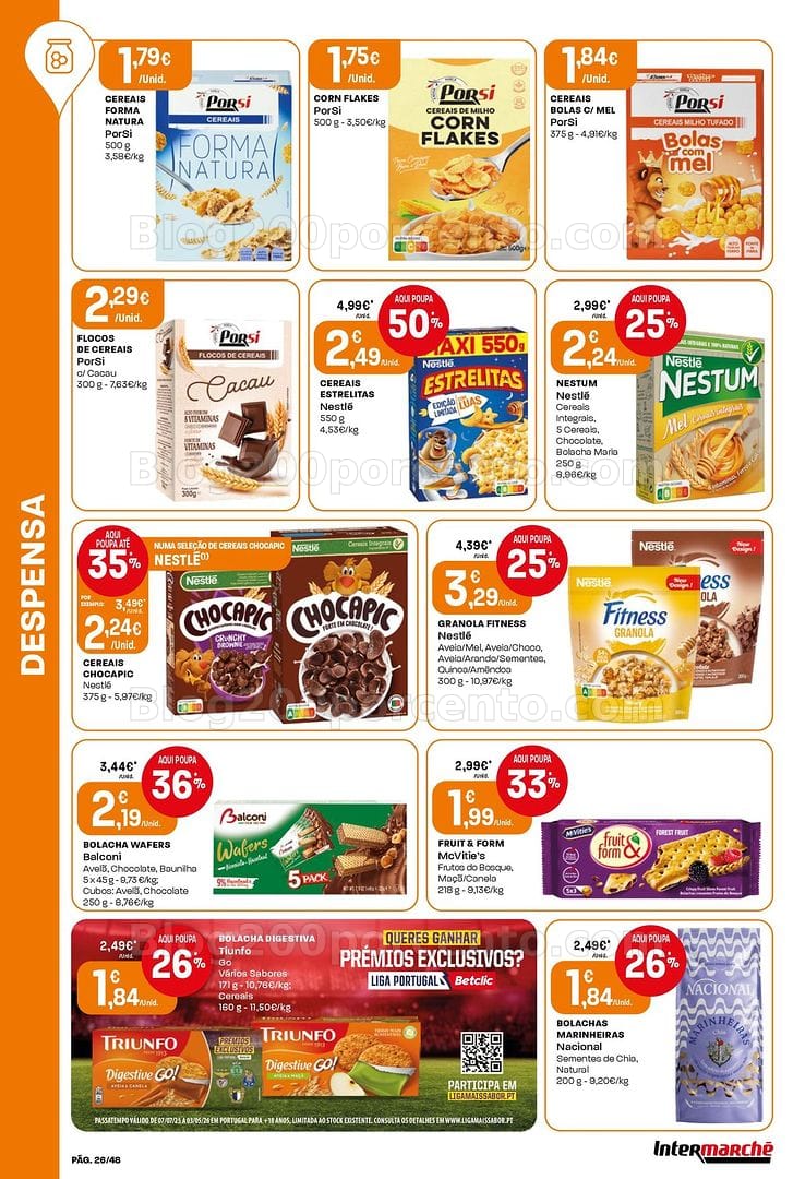 Antevisão Folheto INTERMARCHÉ Super Promoções de 5 a 11 março