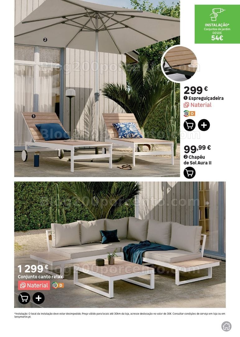 Antevisão Folheto LEROY MERLIN Jardim Promoções até 12 maio