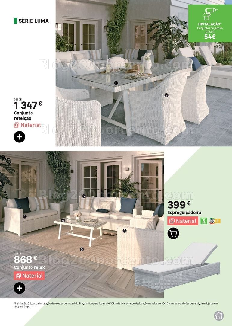 Antevisão Folheto LEROY MERLIN Jardim Promoções até 12 maio