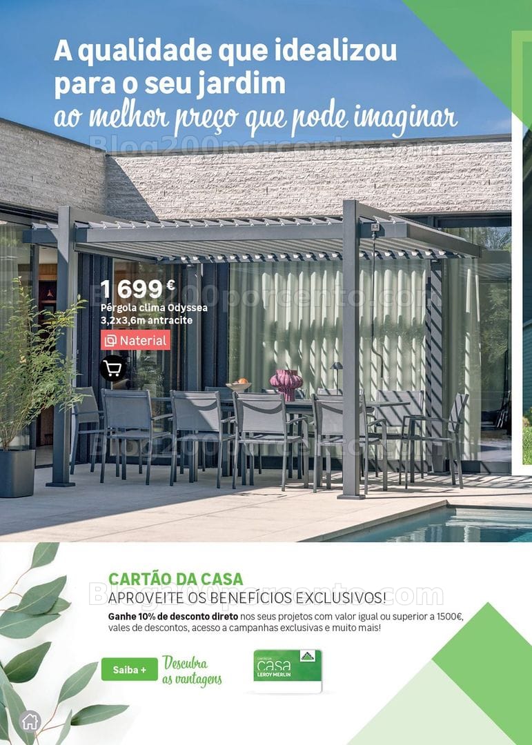 Antevisão Folheto LEROY MERLIN Jardim Promoções até 12 maio