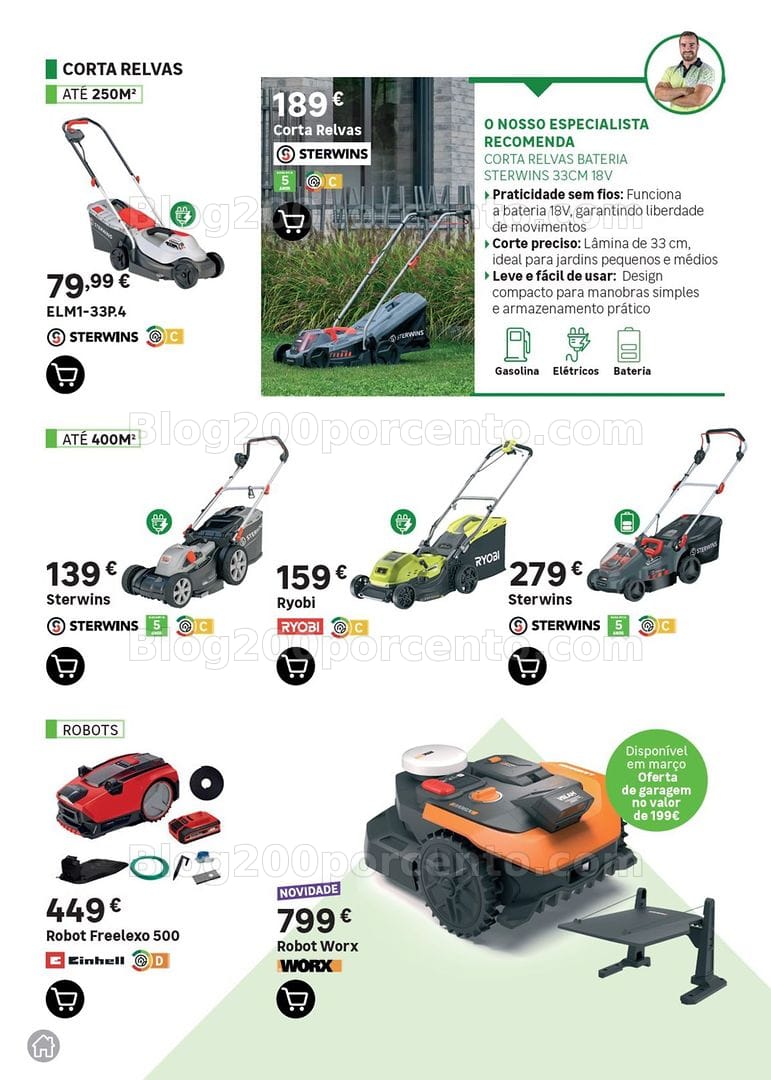 Antevisão Folheto LEROY MERLIN Jardim Promoções até 12 maio