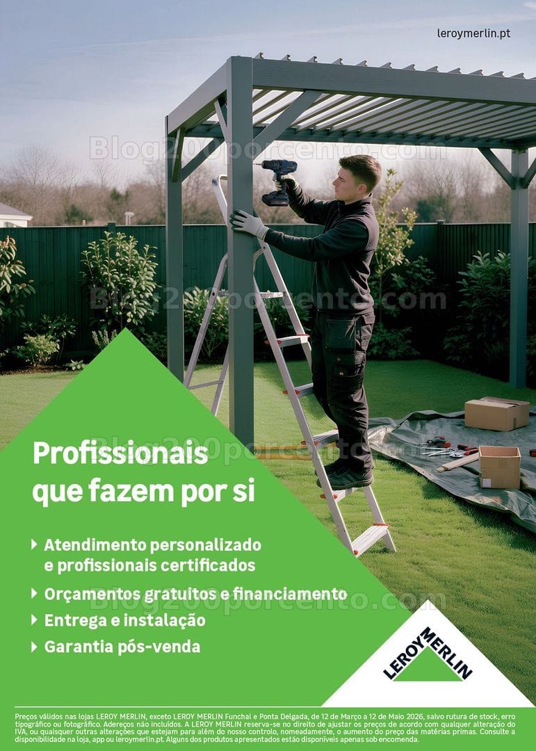 Antevisão Folheto LEROY MERLIN Jardim Promoções até 12 maio