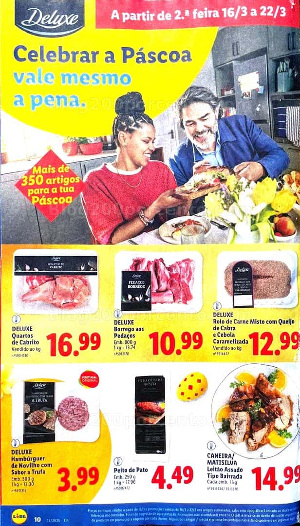 Antevisão Folheto LIDL Promoções de 16 a 22 marco
