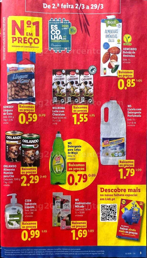 Antevisão Folheto LIDL Promoções de 16 a 22 marco