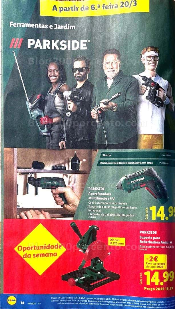 Antevisão Folheto LIDL Promoções de 16 a 22 marco