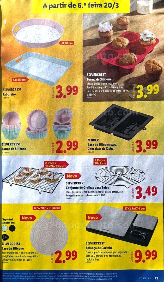 Antevisão Folheto LIDL Promoções de 16 a 22 marco