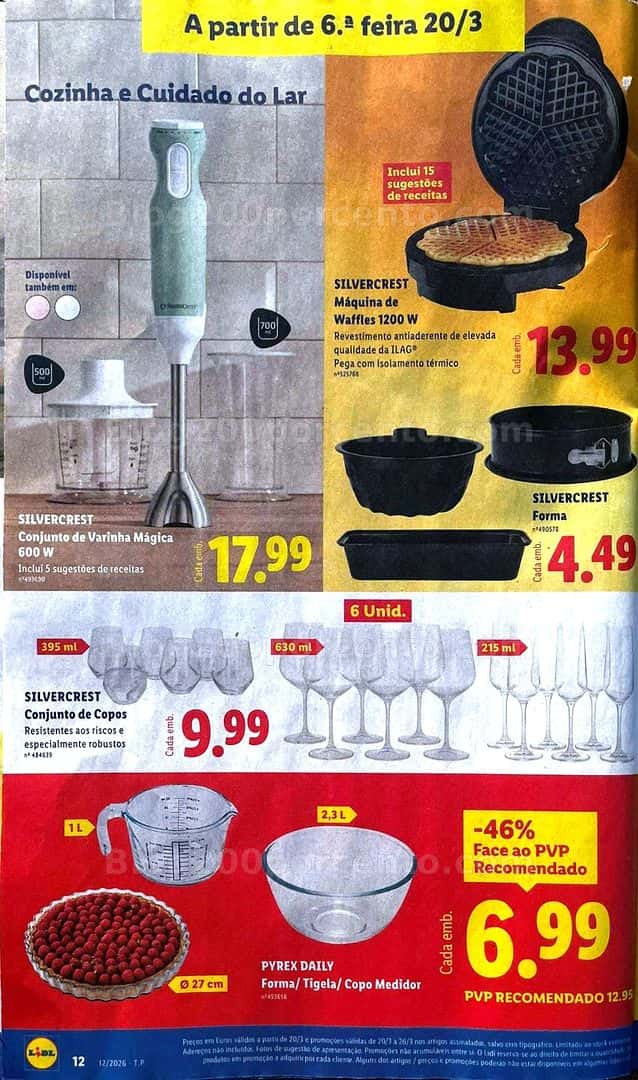 Antevisão Folheto LIDL Promoções de 16 a 22 marco