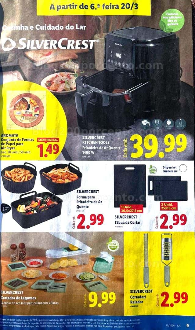 Antevisão Folheto LIDL Promoções de 16 a 22 marco