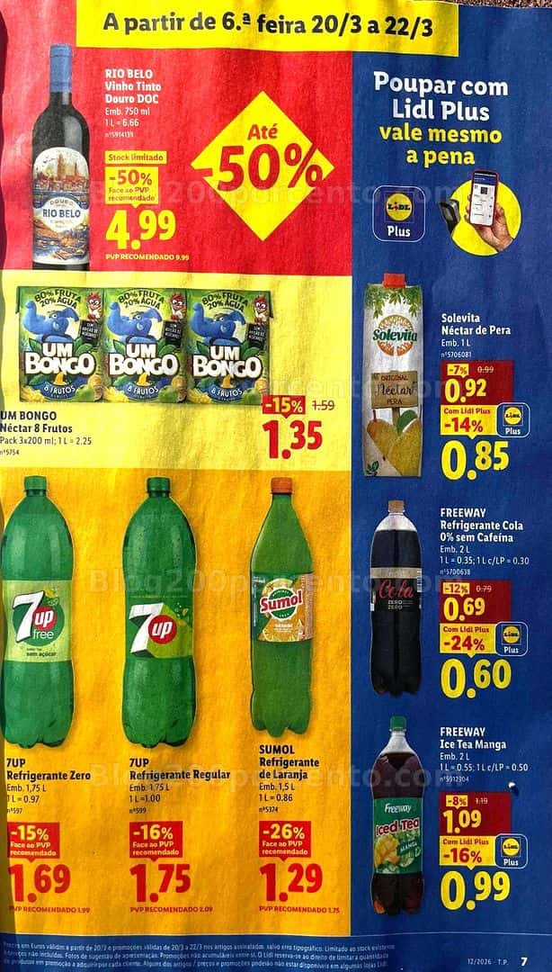 Antevisão Folheto LIDL Promoções de 16 a 22 marco