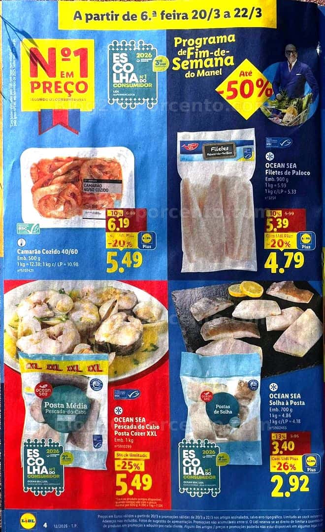 Antevisão Folheto LIDL Promoções de 16 a 22 marco