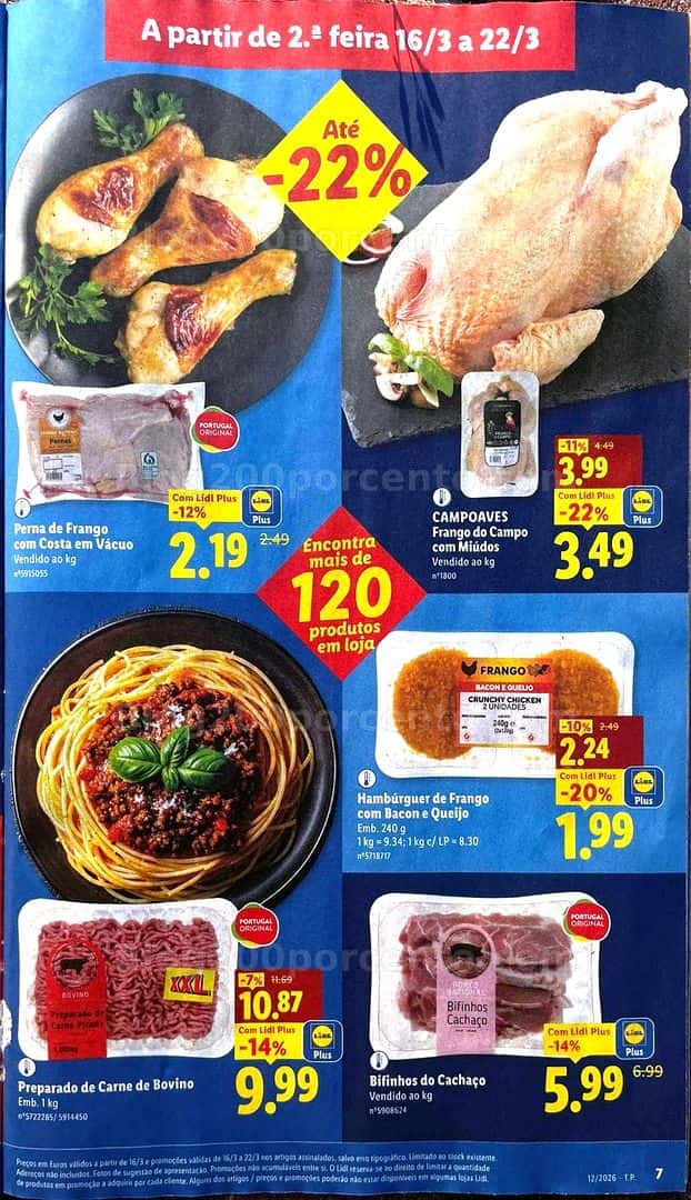 Antevisão Folheto LIDL Promoções de 16 a 22 marco