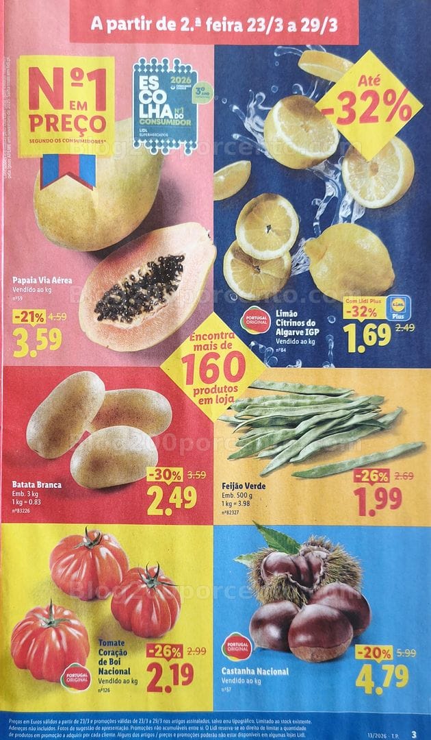 Antevisão Folheto LIDL Promoções de 23 a 29 março