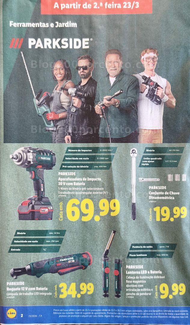 Antevisão Folheto LIDL Promoções de 23 março a 2 abril