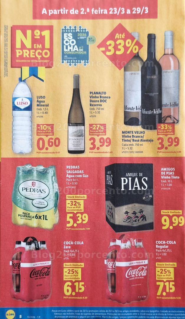 Antevisão Folheto LIDL Promoções de 23 a 29 março