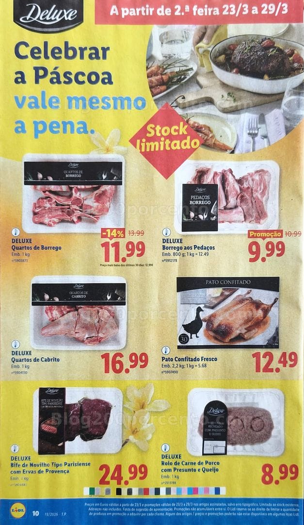 Antevisão Folheto LIDL Promoções de 23 a 29 março