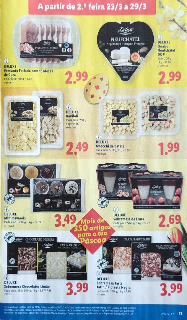 Antevisão Folheto LIDL Promoções de 23 a 29 março