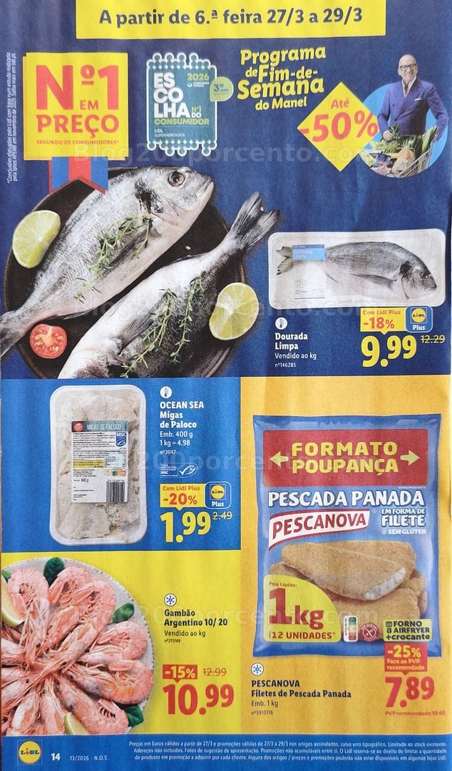 Antevisão Folheto LIDL Promoções de 23 a 29 março