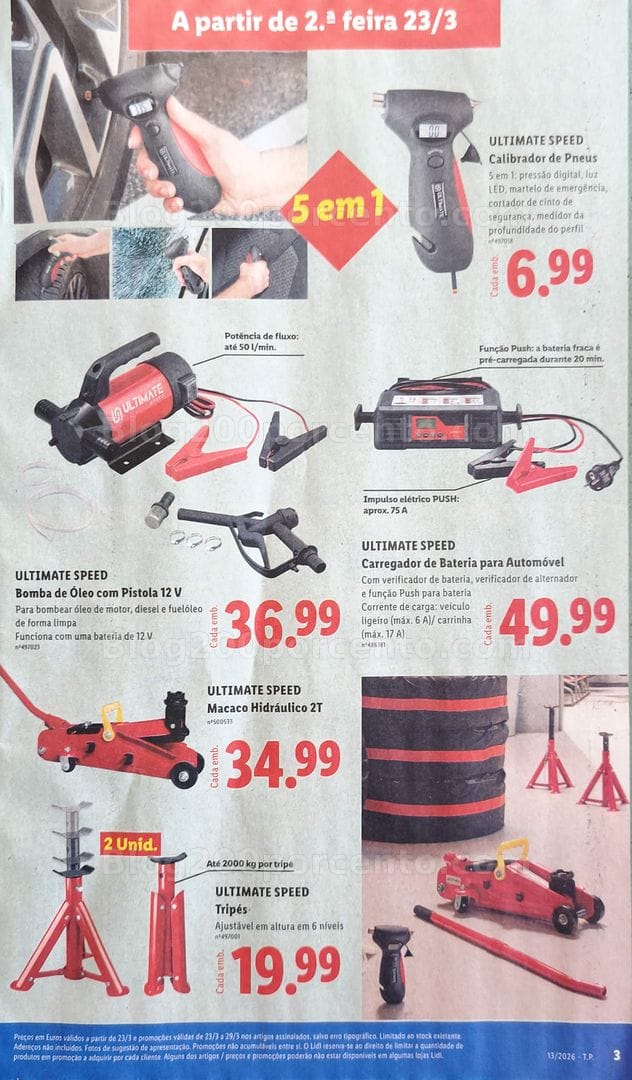 Antevisão Folheto LIDL Promoções de 23 março a 2 abril