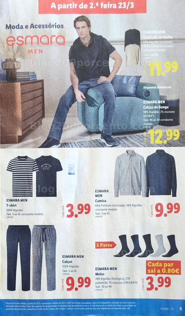 Antevisão Folheto LIDL Promoções de 23 março a 2 abril