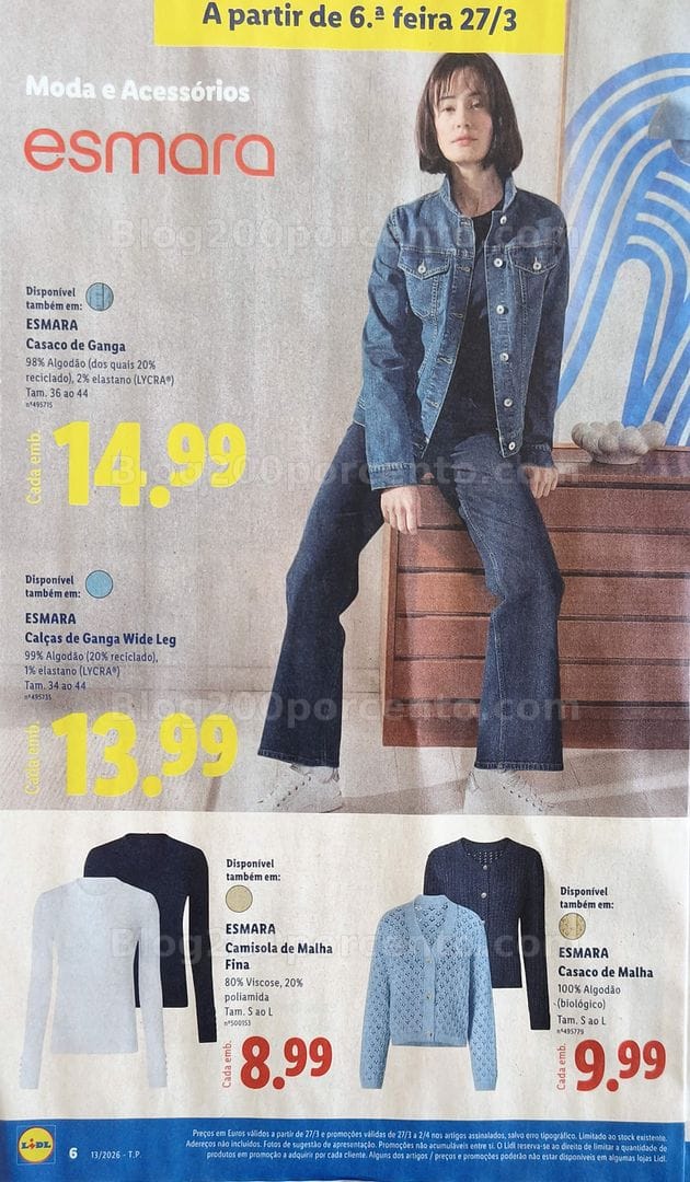 Antevisão Folheto LIDL Promoções de 23 março a 2 abril