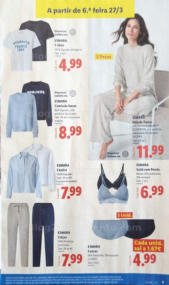 Antevisão Folheto LIDL Promoções de 23 março a 2 abril