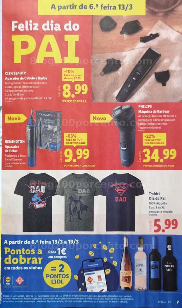 Antevisão Folheto LIDL Bazar Promoções de 9 a 19 março