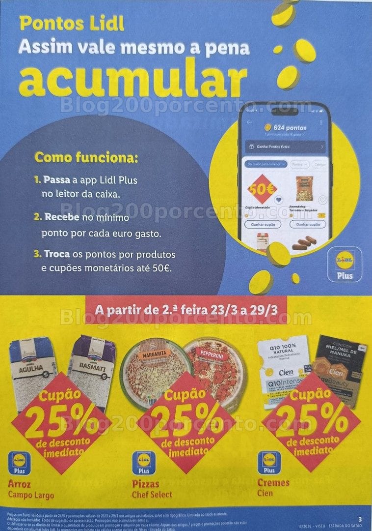 Antevisão Folheto LIDL Promoções Extra descontos de 23 a 29 março