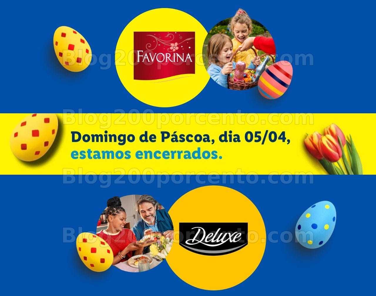 ALERTA - Horário de Domingo de Páscoa LIDL - dia 5 abril