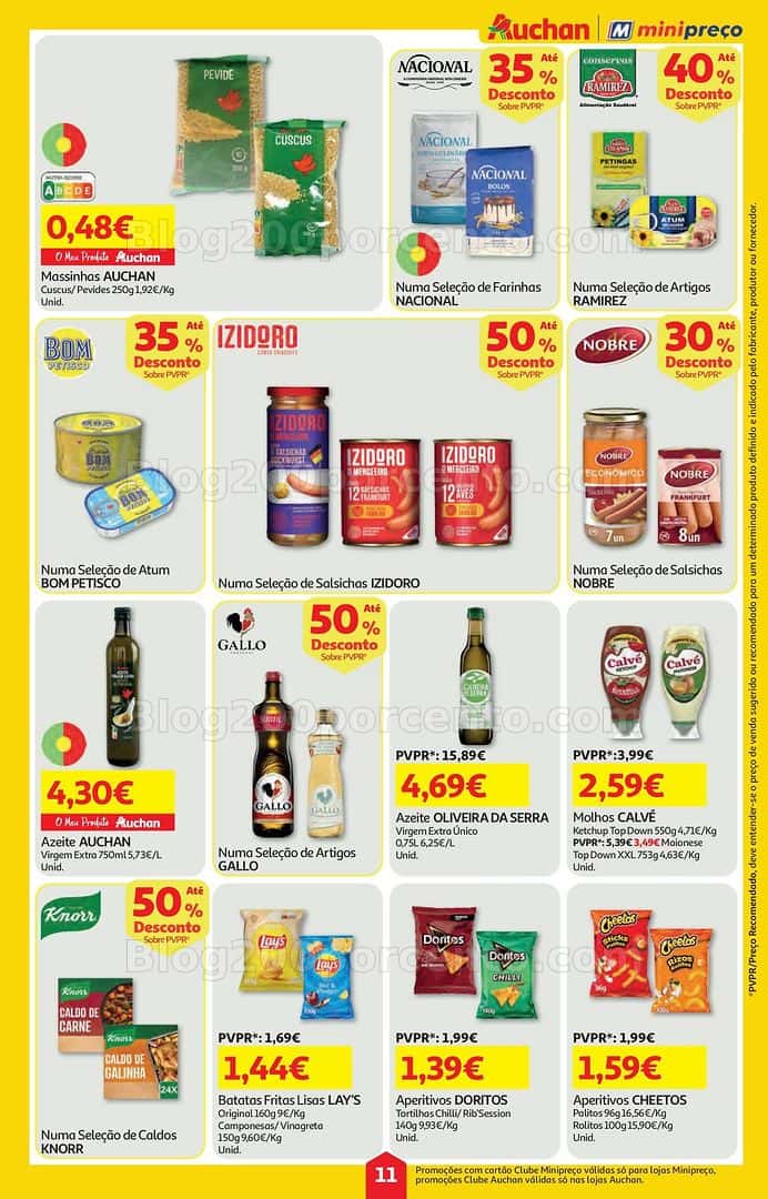 Antevisão Folheto AUCHAN - MINIPREÇO Promoções de 19 a 25 março