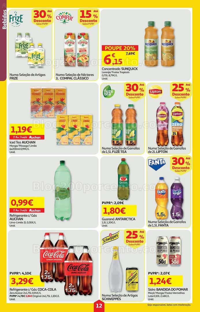 Antevisão Folheto AUCHAN - MINIPREÇO Promoções de 19 a 25 março