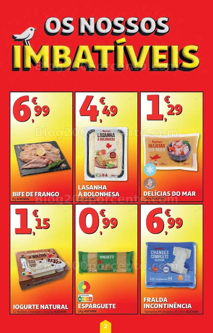 Antevisão Folheto AUCHAN - MINIPREÇO Promoções de 19 a 25 março