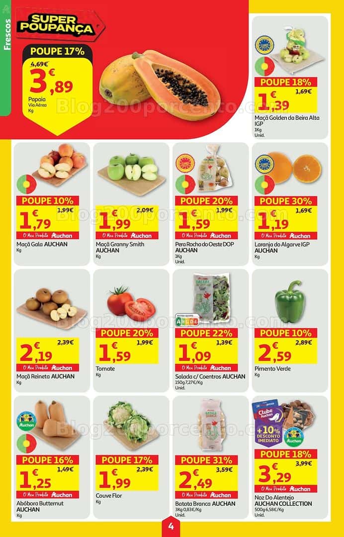 Antevisão Folheto AUCHAN - MINIPREÇO Promoções de 19 a 25 março