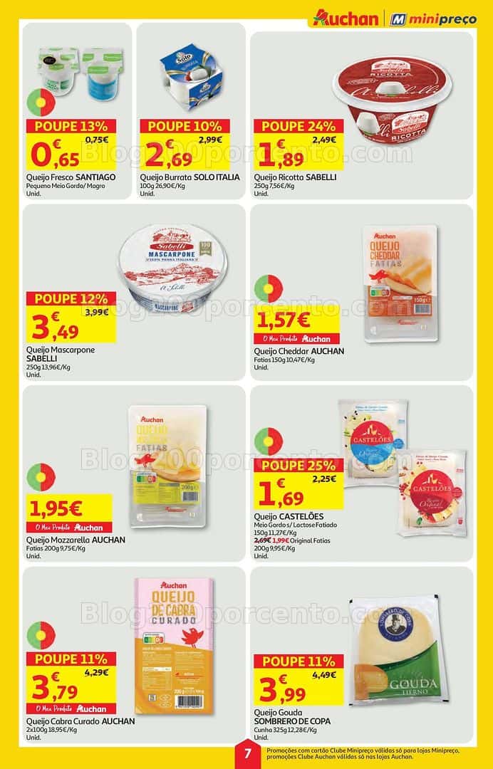 Antevisão Folheto AUCHAN - MINIPREÇO Promoções de 19 a 25 março