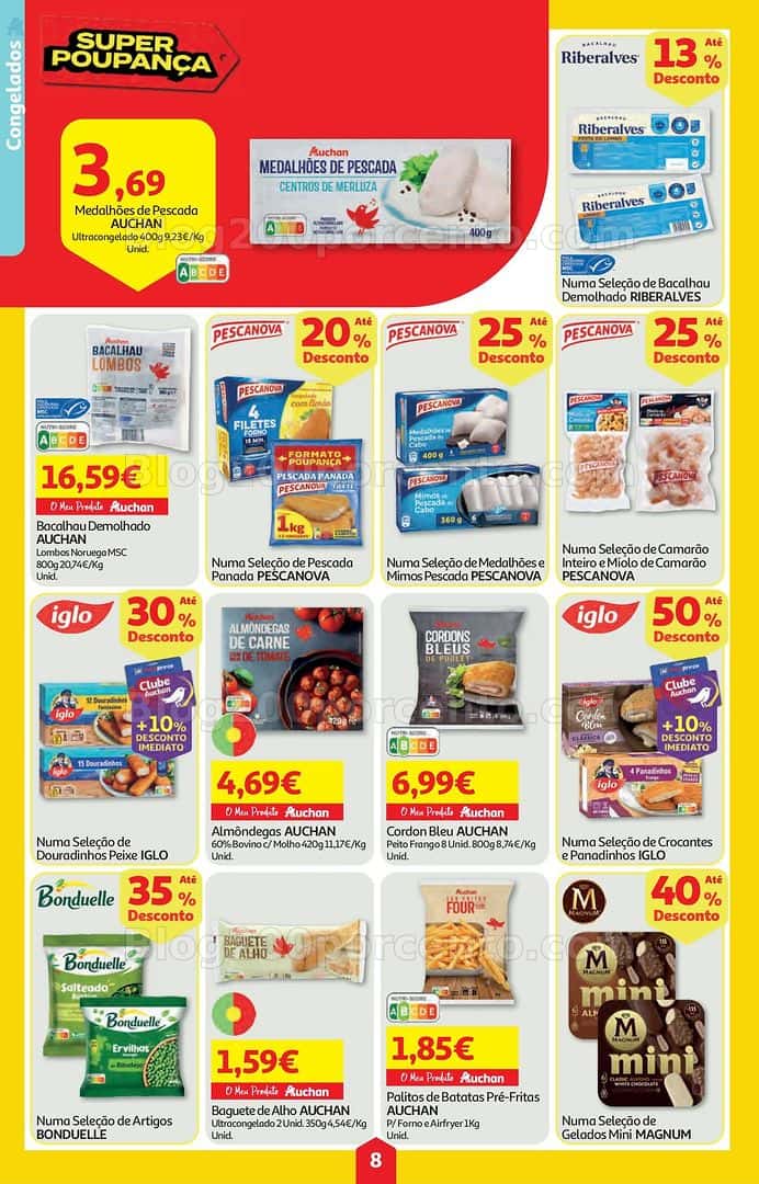 Antevisão Folheto AUCHAN - MINIPREÇO Promoções de 19 a 25 março