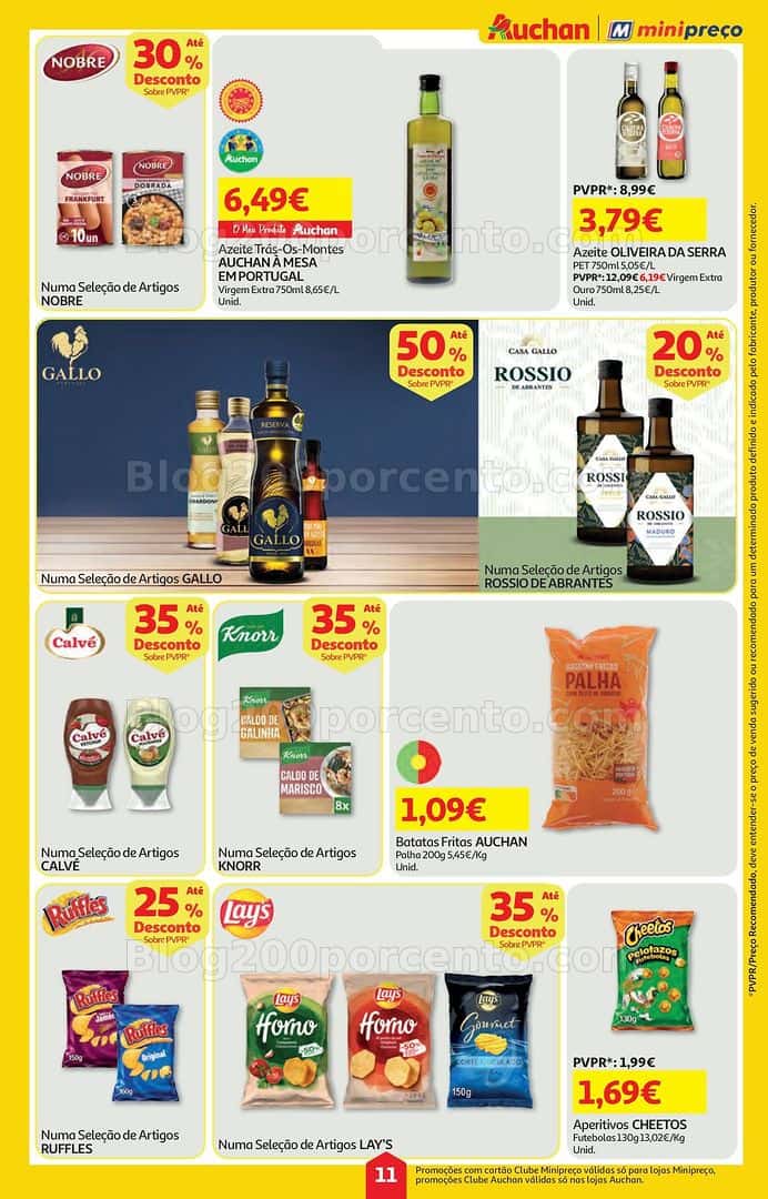 Antevisão Folheto AUCHAN - MINIPREÇO Promoções de 2 a 8 abril