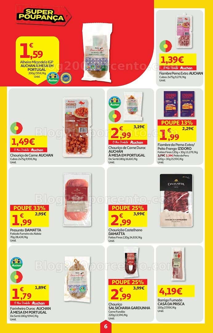 Antevisão Folheto AUCHAN - MINIPREÇO Promoções de 2 a 8 abril