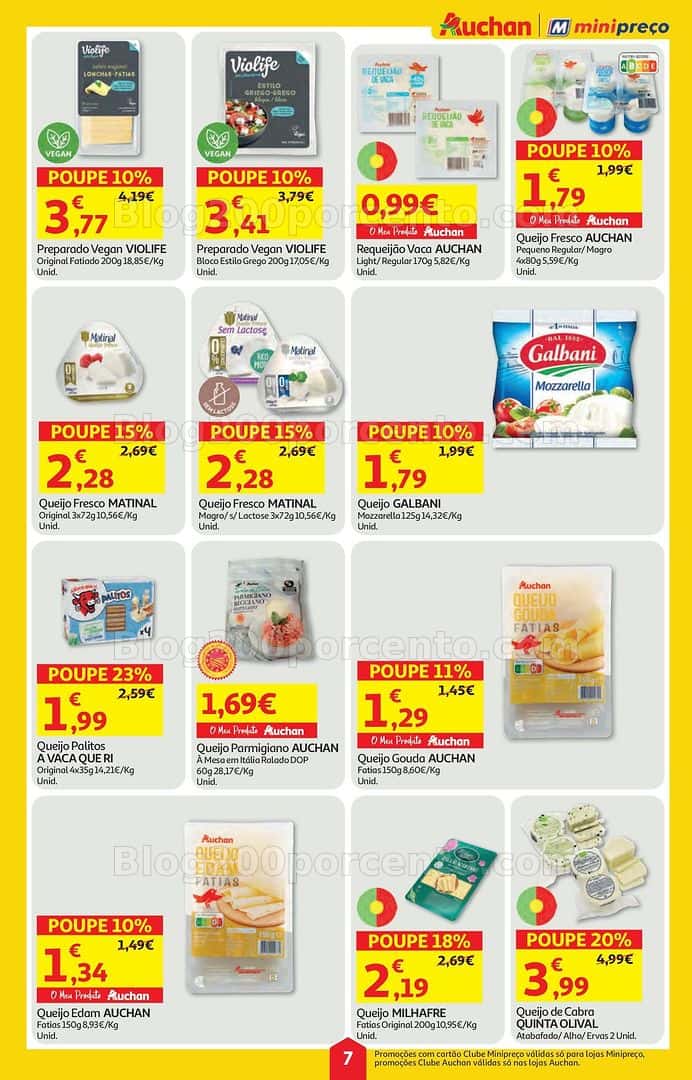 Antevisão Folheto AUCHAN - MINIPREÇO Promoções de 2 a 8 abril