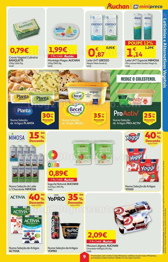 Antevisão Folheto AUCHAN - MINIPREÇO Promoções de 2 a 8 abril
