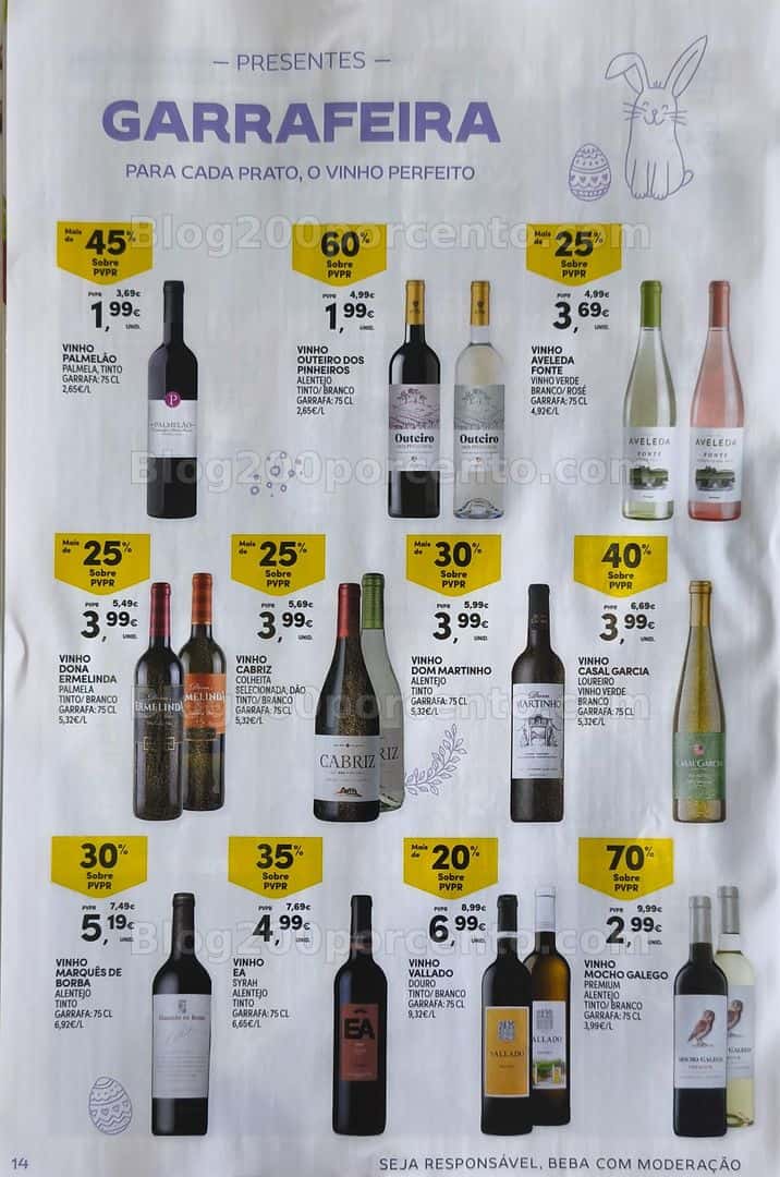 Antevisão Folheto CONTINENTE Páscoa Promoções de 17 março a 5 abril