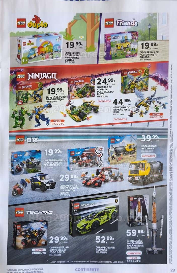 Antevisão Folheto CONTINENTE Brinquedos Promoções de 17 março a 5 abril